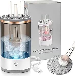 Deep Clean Your Makeup Brushes in Minutes – Electric Brush Cleaner