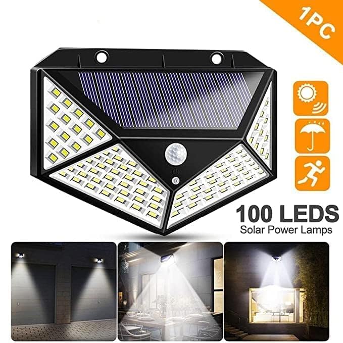 Solar Wall Light Outdoor UP & Down Waterproof  6 LED [ Multicolor, Pack of 1 ]