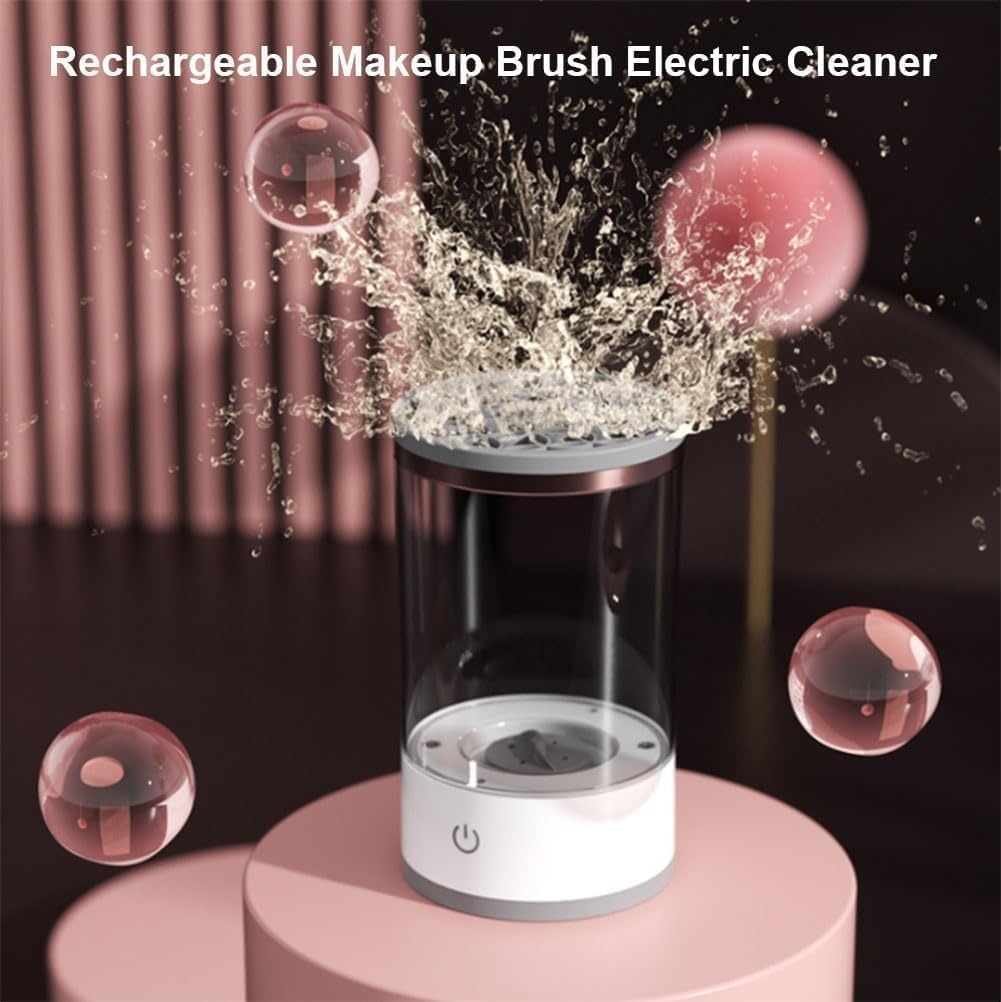 Deep Clean Your Makeup Brushes in Minutes – Electric Brush Cleaner