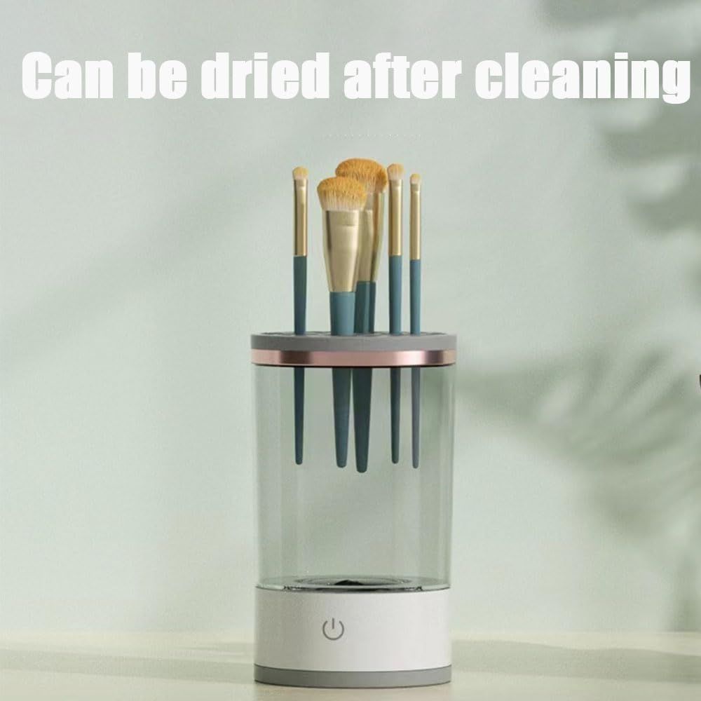 Deep Clean Your Makeup Brushes in Minutes – Electric Brush Cleaner